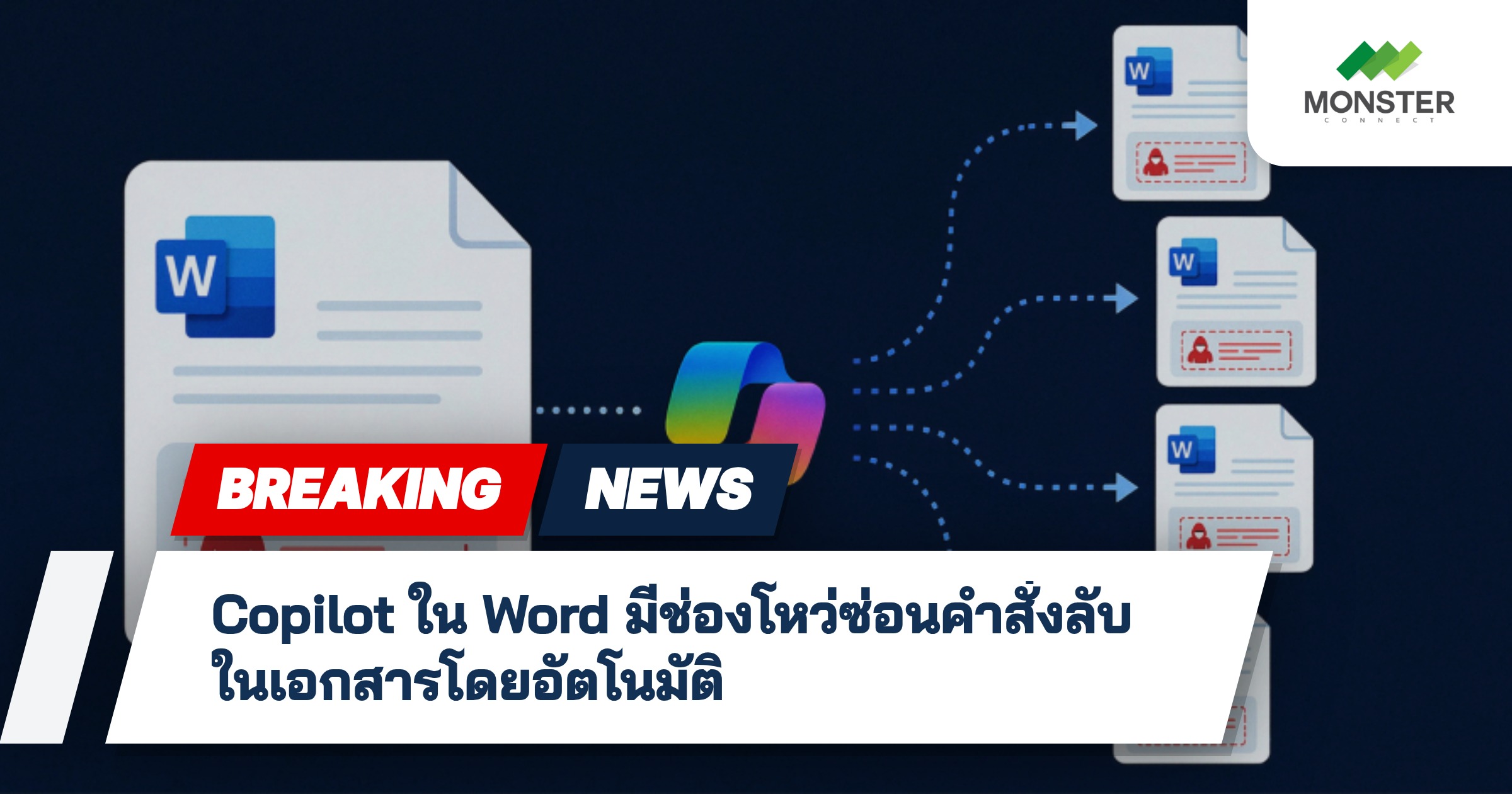 Copilot ใน Word มีช่องโหว่ซ่อนคำสั่งลับในเอกสารโดยอัตโนมัติ