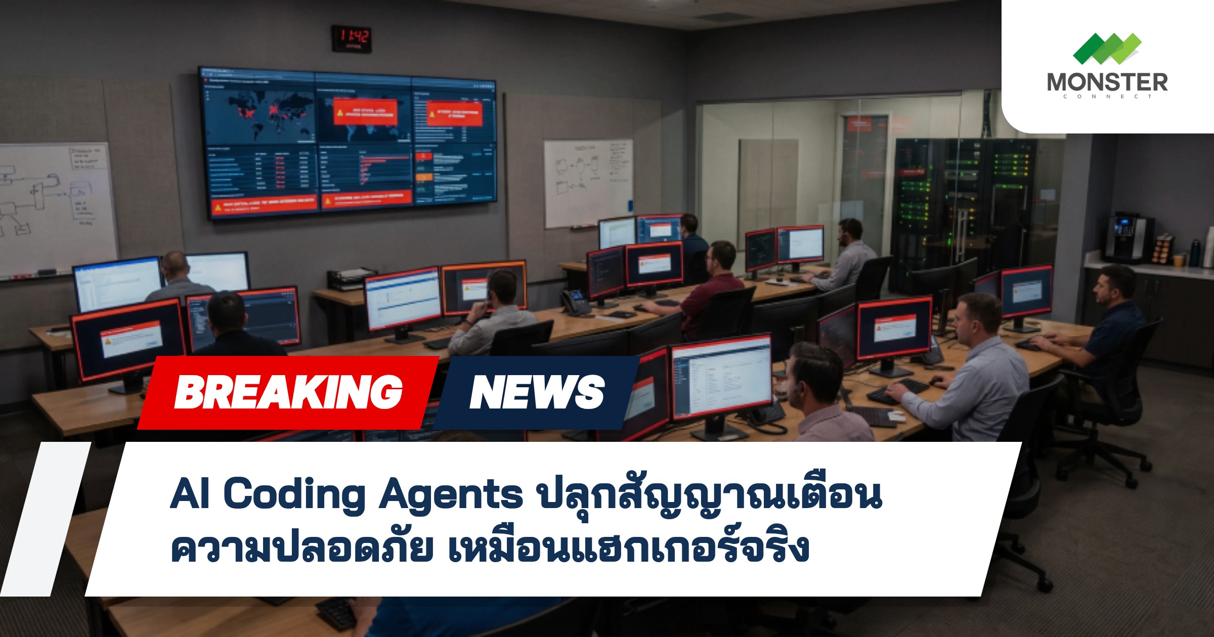 AI Coding Agents ปลุกสัญญาณเตือนความปลอดภัย เหมือนแฮกเกอร์จริง